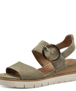 Sandales Tamaris à Talon Hauteur 1-28206-42 pour Femmes Enfant Sac de Dalle Marche Rue Vacances