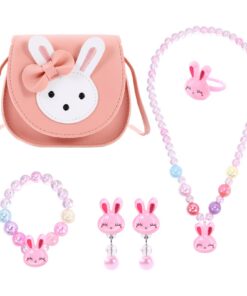 BTHRORO Sac à Main Bijoux Enfants Fille Anniversaire de Fête
