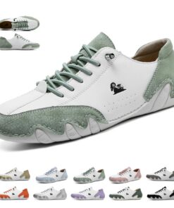 JXOPY Chaussures orthopédiques pour Femmes et Hommes - Chaussures de marche imperméables et respirantes, light green 44