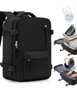 Sac à Dos Sous Vide Ryanair Wizz air 40x20x25 pour Ordinateur Portable 14 Pouces Femme Homme Voyage