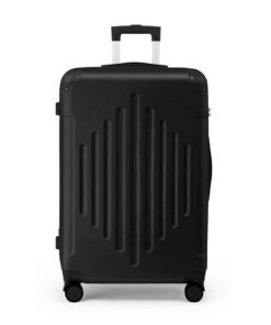 Valise cabine rigide LEADZM - Légère, 4 roulettes spinner, coins renforcés, serrure à combinaison, ABS avec coins renfor