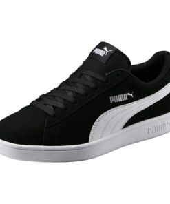 PUMA Mixte Smash v2 Baskets Leather Working Group Bleu Éclair - Taille US 6