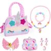 Sac Licorne Adeokay - Bijoux Enfant Fille 2-9 Ans Cadeau Anniversaire Fille 3-7 Ans