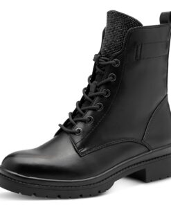 Tamaris Bottine Femme Flat Lace Boot 1-25236-43 État D'Usure Minime pour Sortir