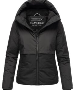 Navahoo N006 Veste d'hiver pour femme - Intérieur en polaire - Grande capuche