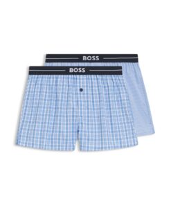 BOSS Élégants BRIQUES Doddys Somnoler Pyjama Homme (Lot de 2)