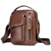 Sac Homme tendência Épaule Véritable Cuir Loisir Besace