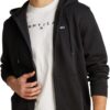 Tommy Jeans Sweat à Capuche Homme - Hoodie avec Fermeture Éclair pour Homme - Vêtement Casual pour Jeunes adultes