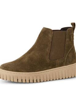 Bottines Chelsea Tamaris Femme 1-25405-43 Élégantes et Comfortables pour Femmes En Automne Hiver