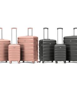 Bagage à main Flight Knight ABS 3 Tailles Compatible Air France Hop! easyJet Ryanair | Idéal pour Voyageurs | Transport