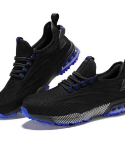 SPIEZ Chaussures de Sécurité Homme Baskets à Embout en Acier Anti-Crevaison et Anti-Eclaboussures Légères et Respirantes
