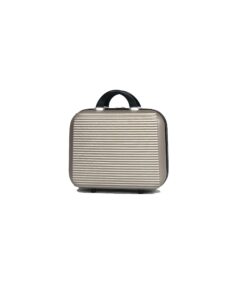 CELIMS Abs Vanity Voyage Femmes Voyage Anti-Âge Rutile 17 Pouces Accessoires Valise (Champagne 5859)