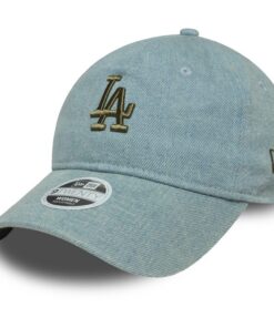New Era 9TWENTY Casquette bleu pastel pour Femme - Taille Unique - Style Unisexe