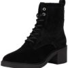 Tommy Hilfiger Bottes mi-Hautes Femmes en Suède avec Logotape - Modèle Fw0fw08090