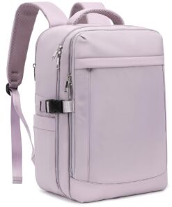 Sac a Dos Voyage Cabine Avion Imperméable 45x36x20 pour Easyjet Pochette Antivol Sac de Voyage Femme 30 L
