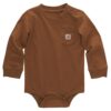 Carhartt body pour enfants avec poches à manches longues