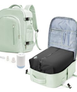 Sac à dos voyage livbote - Imperméable - Bagage à main - Vert