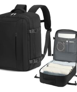 Sac à Dos Voyage Lossga pour Femme et Homme, Cabine Easyjet, 45x36x20_cm, Valise Bébés Réduite Valise Cabine