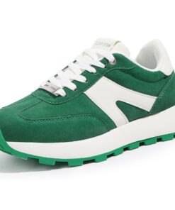 Baskets Femme Plateforme Retro Légers Lacci Lucky Step - Chaussures de Mode pour Tennis Course et Quotidien