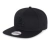 Chapeau de baseball New Era pour les fans des Los Angeles Dodgers - Modèle 9Fifty Black on Black - Cap Snapback ajustabl