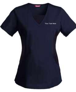 Blouse Médicale Personnalisable Personnalisé Brodé pour Femme Usage Hospitalier Élégant et Fonctionnel Taille S-M L-XL