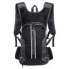 Guittly Petit sac à dos de vélo avec filet pour casque – Idéal pour homme et femme, polyvalent pour vélo, camping et cou