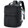 BAGZY Sac de Voyage Cabine 40x30x20 Imperméable Bagage a Main avec Port USB pour Homme et Femme Noir