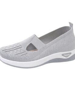 Chaussures Orthopédiques Femelles Chaussures De Marche Confort Printemps Ete Pieds Larges Mode Et Sport Chaussures Ortho