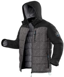 ATLAS FOR MEN Doudoune à capuche Chaude et Légère Homme Grandes Tailles du M au 5XL