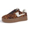 LUCKY STEP Baskets Femme à Plateforme Chunky Confortables pour Marcher et Au Quotidien - Chaussures Casual Feminines ave