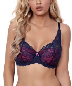 Axami Push-Up Soutien-Gorge Charmant pour Femmes en Cuir Hautié V-9411