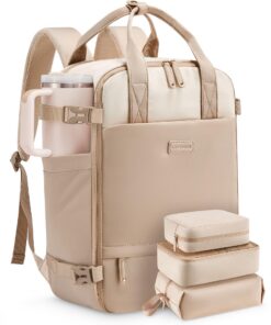 Sac à dos de voyage LOVEVOOK pour femme | Capacité et Modularité | Idéal pour les Voyageuses