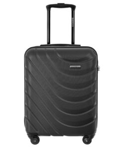 BARRENS Carry-On Luggage | 55x39x20cm ABS Suitcase | 4 Multidirectional Wheels & Flexible Handle | 34L Hard-Shell Cabin