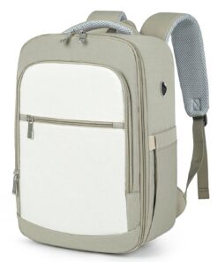 RuoSien Bagage Cabine 40x20x25 pour Ryanair Sac à Dos Voyage Avion Antivol Compartiment Humide Femme Homme