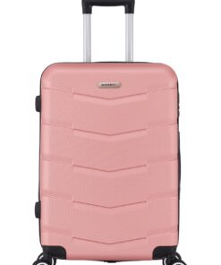 Valise cabine TROLLEY ADC 55x34x23 Rigide Légère 2,5 Kg 39 Litres 4 Doubles Roues Silencieuses Maniable Pratique Étanche