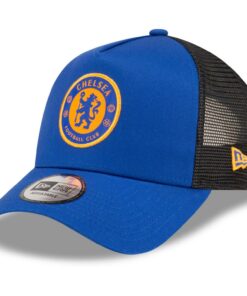 New Era Mixte Casquette De Baseball Seasonal Team Logo Aframe Trucker 9forty, Royale, Taille Unique EU