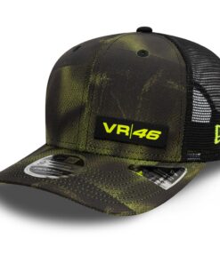 New Era 9Fifty Mesh Snapback Cap Halftone VR46 Hommes Mode Sport Hiver Printemps