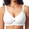 Soutien-gorge Ganado Push-up Sans Armature Comfit Brassière Femmes Col en V