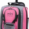 Aerolite MiniMAX Bagage à Main en Cabine Ryanair (18L - 40x20x25cm) Sac à Dos à Roulettes avec 2 Ans de Garantie | Taill