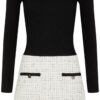 Morgan Robe Femme Élégante pour Soirée avec Motif Fleur – Taille Unique