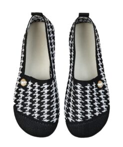 Chaussures d'étéGeneric pour femme - Ballerines légères en tissu - Chaussures de danse plates confortables