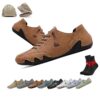 Vogany SYT-MD Baskets Chaussures Pieds Nus Alpaga Orthopédiques Respirantes et Imperméables Pour Femmes et Hommes Nevada