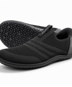 Sosenfer Chaussures Pieds Nus pour Homme et Femme - Chaussures de Fitness Minimalistes - Mains Libres