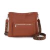 RQJZ Grand Sac bandoulière Femme Simili Cuir | Élégant & Pratique pour Femme | Sac Hobo Réglable | Sac à Main Femme | Mo