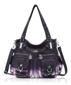 Sac Á Main Angel Kiss Femmes Grandes Portés Épaule Pu Cuir Fashion Cabas
