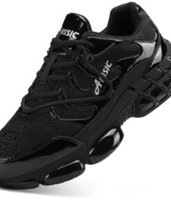 ARISIC Chaussures de travail anti-smash pour homme et femme - Chaussures de sécurité légères et respirantes - Avec embou