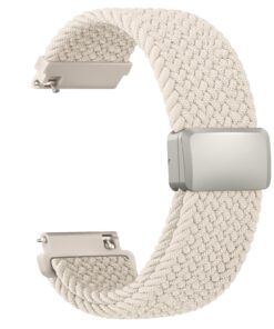 Bracelet de montre Wanme Tressé Nylon 20mm pour Homme et Femme | Boucle Magnétique Métal | Dégagement Rapide | 20mm