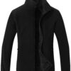GIMECEN Veste Polaire Douce pour Femme - Vêtement Hiver Chaud avec Poches Zippées - Manches Longues