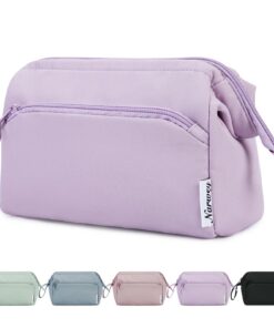 Narwey Grande Trousse de Toilette Voyage Pourpre.homme/signe FemmesSac Cosmétique Organisateur Déplacement Tendances