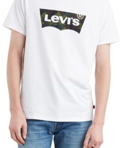 Levi's Housemark Graphic Tee T-Shirt Homme Grand Logo Hiver Chaude